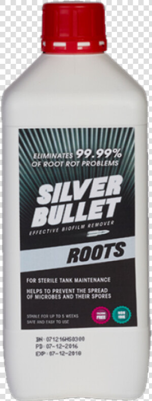 Silver Bullet Roots   Bottle  HD Png Download