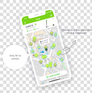 Lime Scooter Promo Code Tel Aviv   Lime App For Scooter  HD Png Download