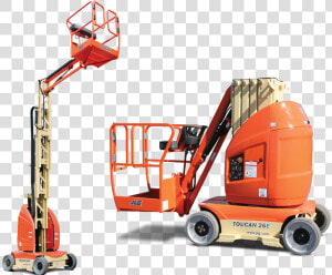 T26e Telescopic Mast Boom Lift   Jlg Boom Lift  HD Png Download