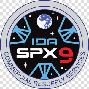 Spacex Crs 9 Patch   5s  HD Png Download