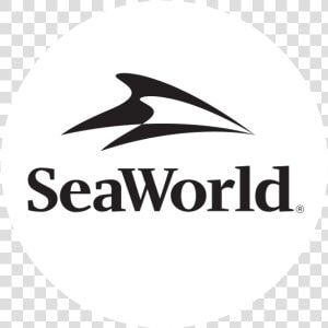 White Seaworld Logo  HD Png Download