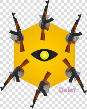 The Official Diep   Firearm  HD Png Download