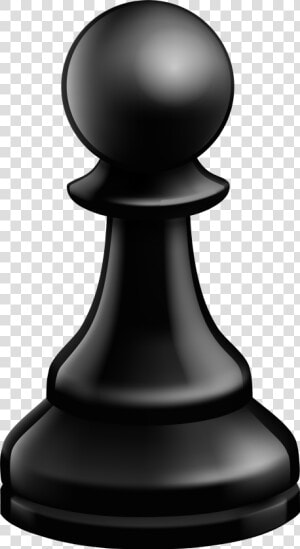 Pawn Black Chess Piece Png Clip Art   Chess Pieces Transparent Png  Png Download