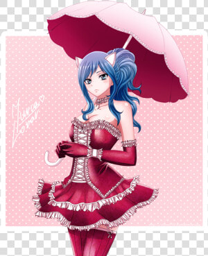 Fairy Tail  lt 3   Fairy Tail Juvia Ponytails  HD Png Download