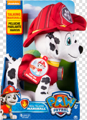 Paw Patrol Talking Plush    Large   Juguete De Paw Patrol Para Bebés  HD Png Download