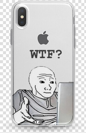 Wojak Pepe Wtf What The Fuck Dafuq Nani   Iphone  HD Png Download