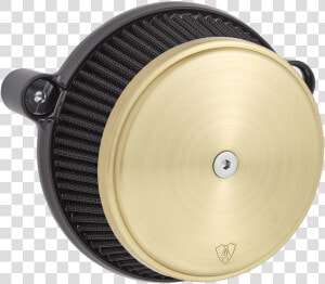 Arlen Ness Brass Big Sucker Air Cleaner Filter Kit   Sportster 1200 Brass Air Cleaner  HD Png Download