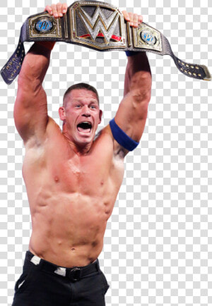 Jhon Cena Png   John Cena 2017 Wwe Champion  Transparent Png