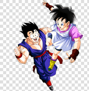 Image   Videl And Gohan Dokkan  HD Png Download