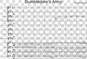 Dumbledore S Army Sheet Music Composed By Nicholas   Dumbledore  39 s Army Clarinet Sheet Music  HD Png Download