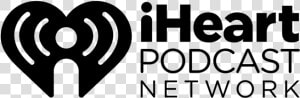 Ihpodcastnetwork Flat Semi Stk Black   Iheartradio  HD Png Download