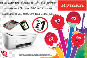 Red Nose Day Raffle At Ryman   Ryman  HD Png Download