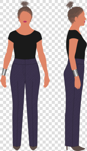 Haley Pants   Standing  HD Png Download