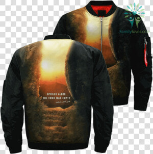 Jesus Spoiler Alert Empty Tomb 3d Over Print Jacket   Jacket  HD Png Download