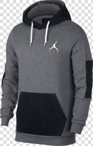 Air Jordan Jumpman Hybrid Fleece Pullover   Jordan Jumpman Hybrid Fleece Pullover Hoodie  HD Png Download