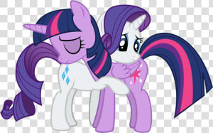 Absurd Res  Alicorn  Artist   My Little Pony Twilight Sparkle And Rarity  HD Png Download