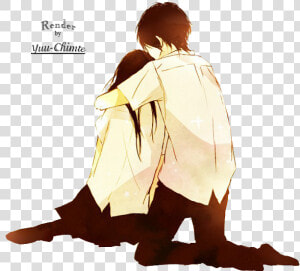 Sad Transparent Anime Couple   Sad Love Cartoon Png  Png Download