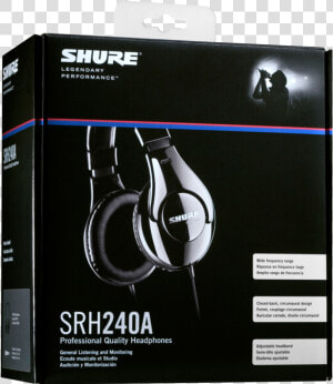 Shure Srh240a  HD Png Download