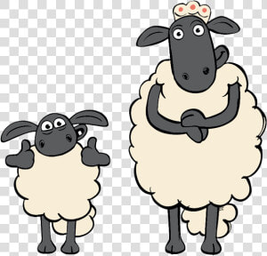 Sheep Cartoon Clipart Clip Art   Shaun The Sheep Clipart  HD Png Download