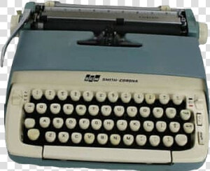  png  tumblr  typewriter  vintage  classic  blue  aesthetic   Smith Corona Sterling Blue  Transparent Png