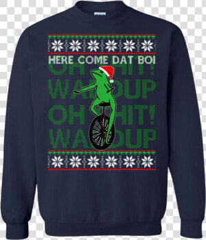 Dat Boi Christmas Sweater  Shirt  Hoodie   Transparent Tiny Rick Hd  HD Png Download