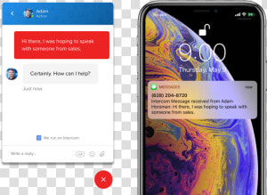 Intercom Text Messaging   Iphone Xs Max Backgrounds  HD Png Download