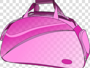 Transparent Girly Clipart   Duffel Bag Clip Art  HD Png Download