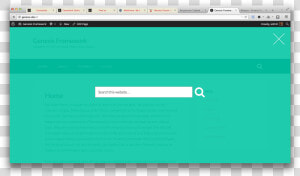 Transparent Search Box Png   Css Full Screen Search  Png Download