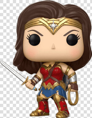 Funko Dc Universe Justice League Movie Wonder Woman   Funko Pop Wonder Woman Justice League  HD Png Download