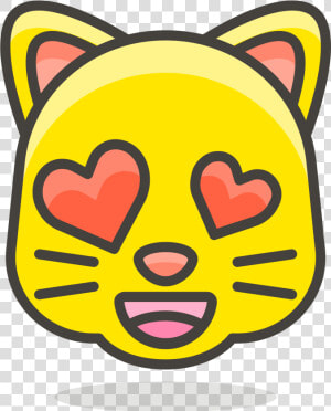 Yellow Cat Face Drawing Clipart   Png Download   Cat Emoji Drawing  Transparent Png