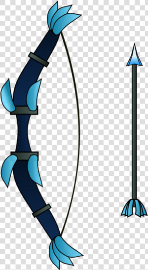 Transparent Bow And Arrow Png   2d Bow And Arrow  Png Download