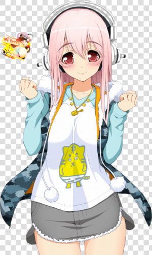 Super Sonico Anime Png  Transparent Png