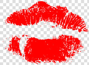 Red Kiss Print   Kiss Red Png  Transparent Png