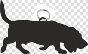 Basset Hound Key Ring Fob   Basset Hound  HD Png Download