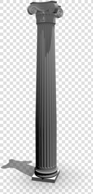 Columns Png Image   Ionic Column 3d Print  Transparent Png