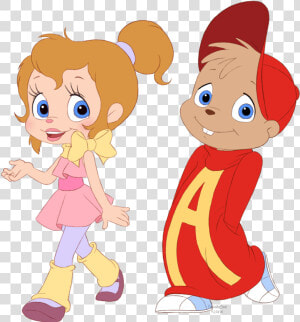 Alvin Drawing Kids   Alvin And Brittany Chipmunk Adventures  HD Png Download