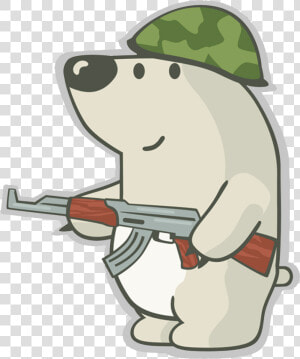 Few High Detail Sticker Pngs For You Csgo Fans   Csgo Nelu The Bear  Transparent Png