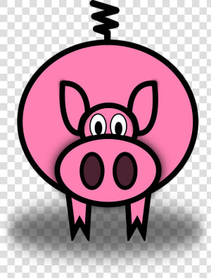 Pig  Pink  Pork  Piglet  Farm  Animal  Piggy  Hog   Pig Clip Art  HD Png Download