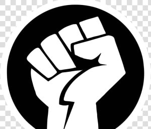 Black Power Fist Png   Transparent Cartoons   Symbol For Political Power  Png Download