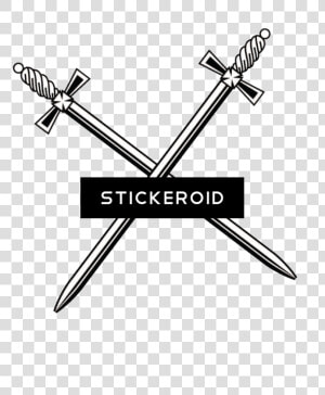 Cross Sword Clipart Png   Png Download   Transparent Crossed Swords Png  Png Download