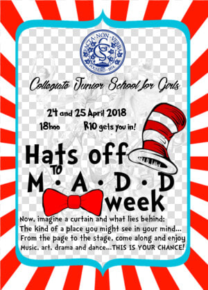 Madd Week Poster   America Monday Spirit Week  HD Png Download