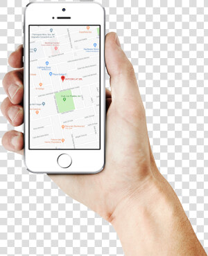 Mano Con Celular Gps  HD Png Download