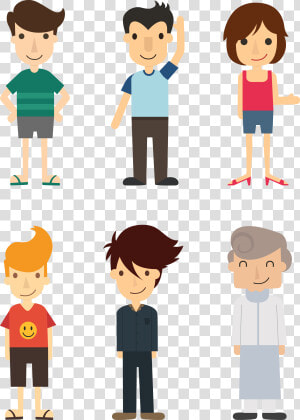 Cartoon Flat Design Illustration   People Flat Design Png  Transparent Png