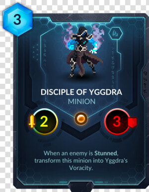 Disciple Of Yggdra   Duelyst Grandmaster Kraigon  HD Png Download