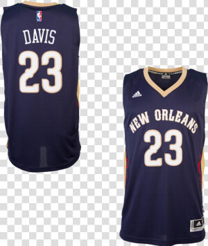 Adidas New Orleans Pelicans Anthony Davis Road Swingman   Golden State Warriors Jersey  HD Png Download