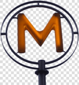 Metro Sign Paris   Métro Paris Png  Transparent Png