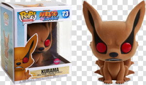 Kurama Funko Pop Flocked  HD Png Download