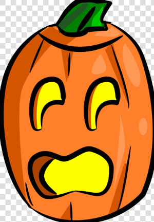 Jack O Lantern Totally Image Png Clipart   Scared Jack O Lantern  Transparent Png