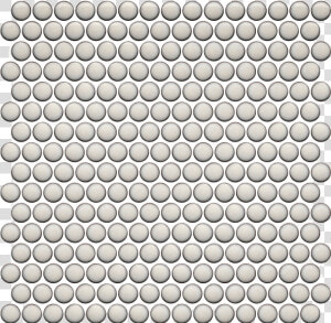 Penny Round Bright Pearl White   Pearl Penny Round Tile  HD Png Download