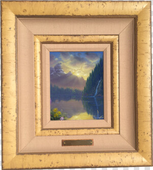 “sunlit Shores” Oil Available   Picture Frame  HD Png Download